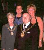 John Kelly with the Lord Mayor of Liverpool